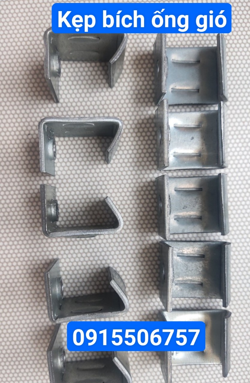 Kẹp bích ống gió EI, Kẹp vành ống gió EI, kẹp bích ống gió chống cháy, Kẹp G ống